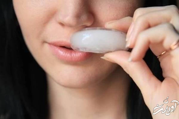 درمان تبخال لب با یخ علت تبخال لب